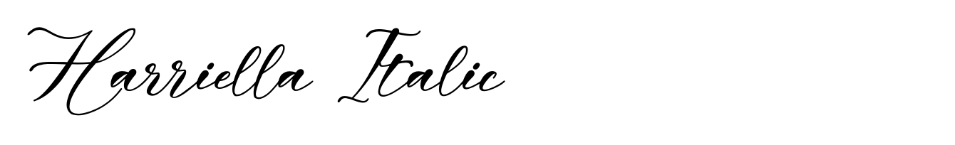 Harriella Italic